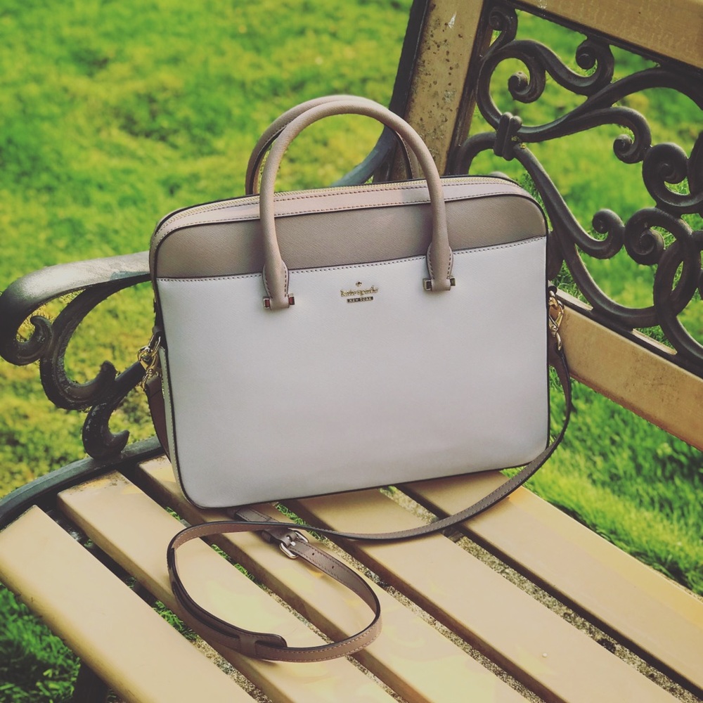 Kate Spade Saffiano Business Bag w/Crossbody Strap